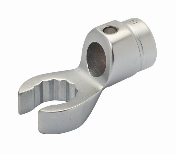 Clé à anneau ouverte Bahco Crowfoot avec embout rond de 16 mm, SW 16 mm, 169-16