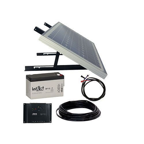Phaesun Energy Generation Kit Solar Rise Nine 1.0 système solaire 10 Wp avec batterie, 600299