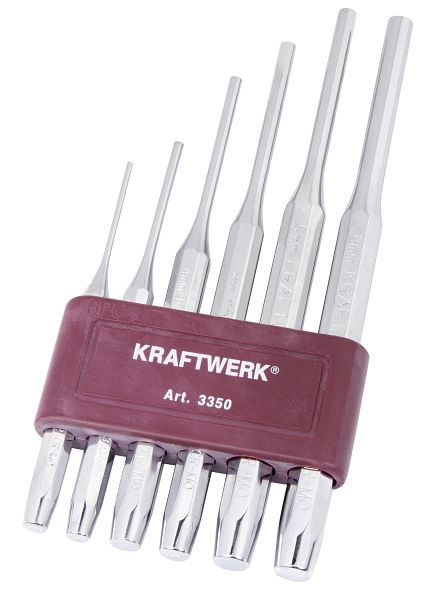 Kraftwerk jeu de 6 chasse-goupilles 2-8 mm, 3350
