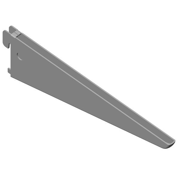 Système d'éléments U-BEAM, AVEC TROU, UE: 20 pièces, EN VRAC, 220 mm, BLANC ALU, 10201-00012