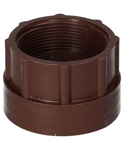 Adaptateur de filetage DENIOS de 2" fin (l) à DIN 71 (l), marron, 164-153