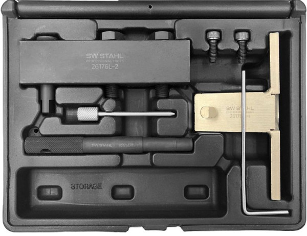 Jeu d'outils de réglage moteur SW-Stahl, Chevrolet/Opel, pour travaux de réparation sur moteurs diesel 1.6 CDTi ecoFLEX, 26176L