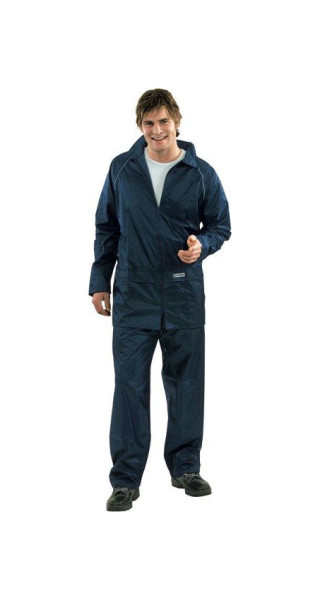 Combinaison de pluie Planam Outdoor Aqua, marine, taille XXXL, 1406064