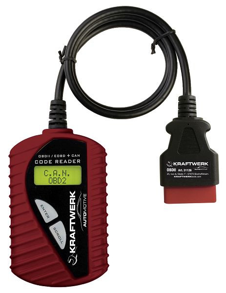 Testeur Kraftwerk OBD-II, appareil de diagnostic pour véhicules, 31126