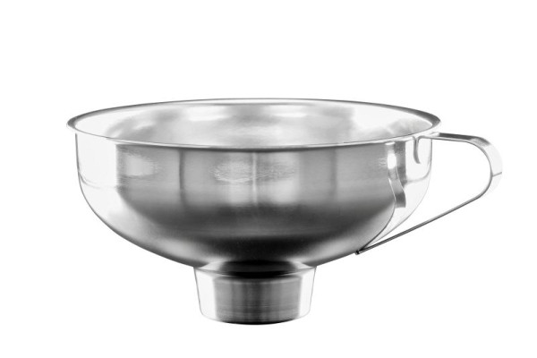 Entonnoir à confiture GSD en acier inoxydable, UE : 12 pièces, 31 041