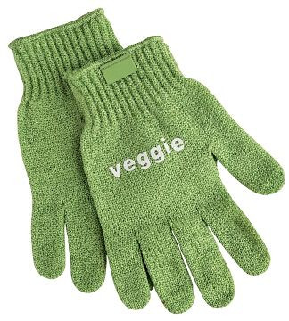 Gant de nettoyage des légumes Contacto, vert pour légumes VEGGIE, pack: paire, 6537/006