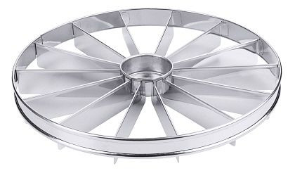 Diviseur à gâteau Contacto, 14 pièces en acier inoxydable, 696/014