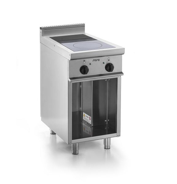 Cuisinière à induction Saro avec base ouverte modèle E7/CUI2BAL, 423-1451