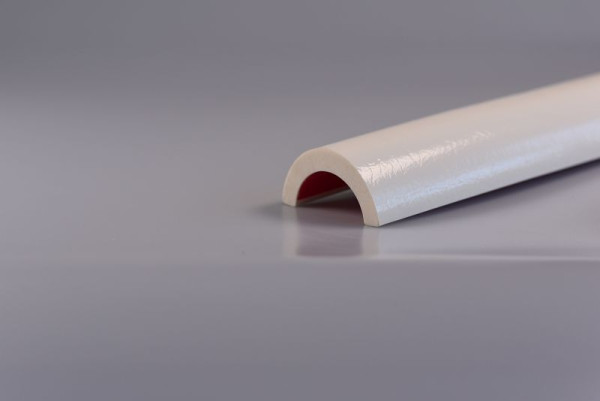 Protection de tuyau Knuffi, pour tuyaux d'un diamètre de 40 à 70 mm, blanc, PR-10319