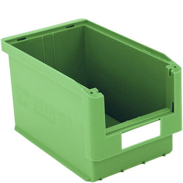BITO bac de rangement SK Set /SK3522 350x210x200 vert, avec étiquette, 10 pièces, C0230-0015