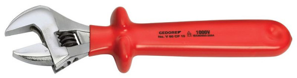 Clé à fourche simple GEDORE, réglable, 1000 V, taille 10, 2179067