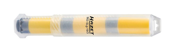 Jeu de douilles tournevis Hazet, carré creux 12,5 mm, profil de traction à six pans mâle, 19 mm, 903SLG-19/3