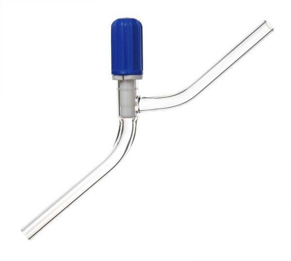 Vanne droite Rettberg avec axe PTFE, passage 0 - 3 mm, 134515001