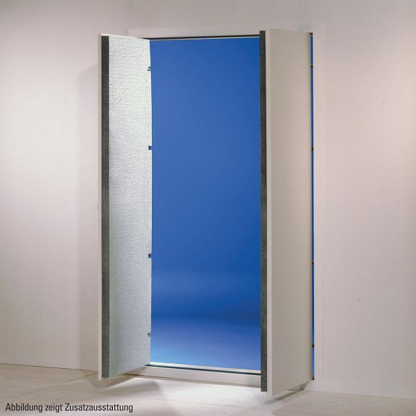 Porte à hauteur de genou Wellhöfer à 2 vantaux, ouverture murale 70 x 80 cm, 477