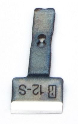 BRÜCK couteau interchangeable 12 mm pour burins RALI SHARK - type S, UE: 2 pièces, 447