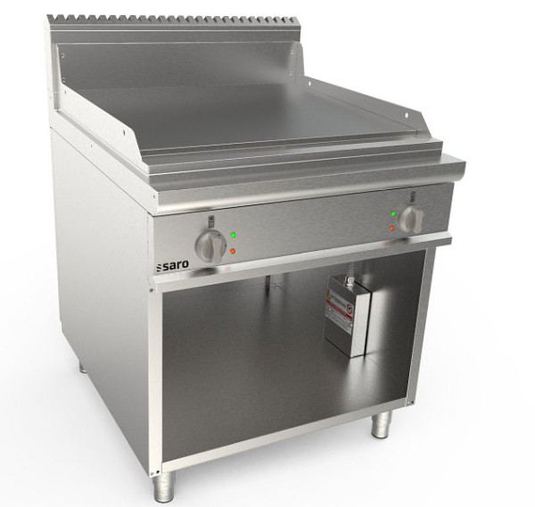 Plaque de cuisson électrique Saro 800 mm de large, support lisse LQ, 423-8735