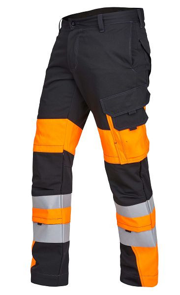 Pantalon ROFA 2354, taille 60, couleur 373-anthracite-orange lumineux, 6652354-373-60