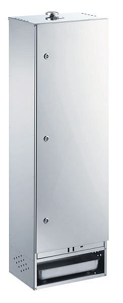 Fumoir Peetz en acier inoxydable avec porte, HxLxP: 120cm x 39cm x 28cm, 770095