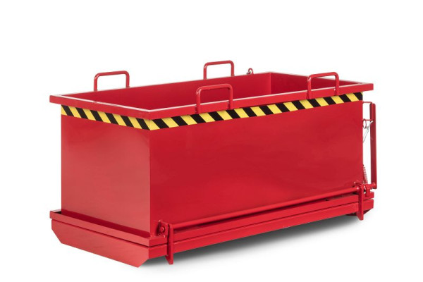 Conteneur à fond rabattable RR Industrietechnik type RKB-100 RAL 3000, 100100149