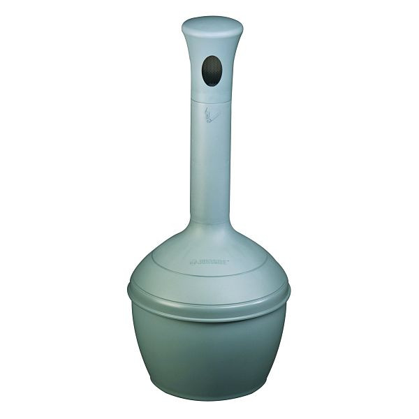 Justrite Elite Smoker's Cease Fire Cigarette Butt Bin 2685, 30,5 cm x 96,5 cm, Gris, JSM2685010