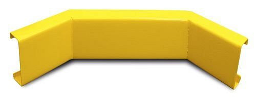 Angle intérieur DENIOS pour glissière de sécurité Safe, plastifié + galvanisé à chaud, jaune, 207-497