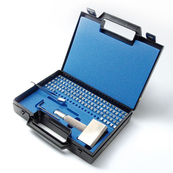 GRAVUREM Europe, porte-type de soufflage à la main et tampon de type, hauteur de caractère: 5 mm, 16505000