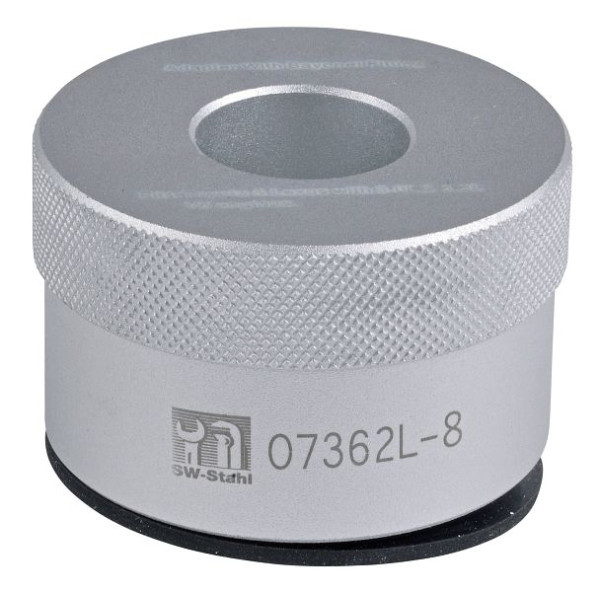 Adaptateur de remplissage d'huile SW-Stahl, adaptateur en aluminium avec raccord à baïonnette, par exemple pour Lexus, Toyota, 07362L-8