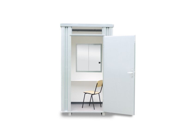 Boîte polyvalente FLADAFI MZB 2706, galvanisée, assemblée, avec appareil, 1400 x 1250 x 2425 mm