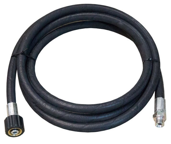Tuyau de raccordement ELMAG HD DN10, 3m, AG 3/8' x IG 22x1,5 (pour Kränzle, Kärcher) - adapté au dévidoir 'Industrie', 43790
