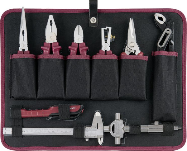 Mallette à outils professionnelle Kraftwerk ABS, 186 pièces, 202 300 000