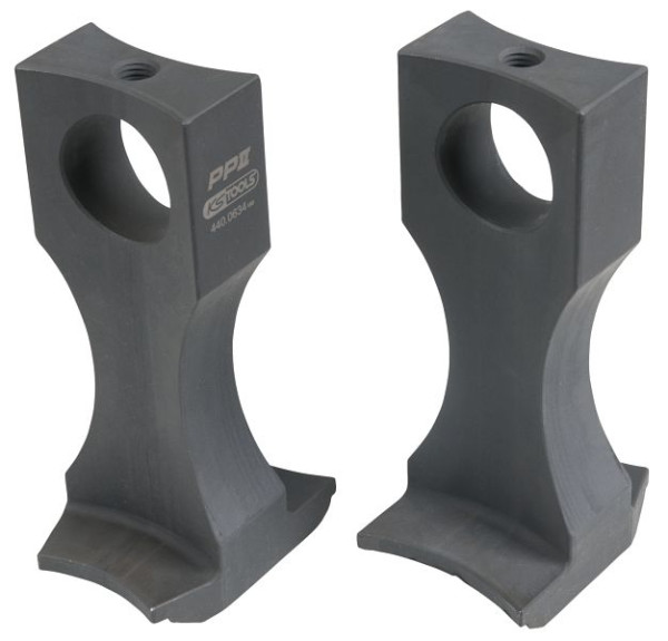 KS Tools jeu de pieds de pression de démontage pour roulements de roue compacts, 2 pièces, 440.0634
