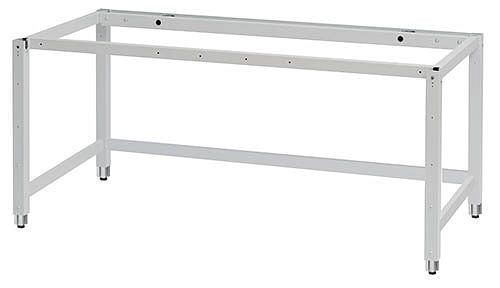 Bedrunka+Hirth table workergo 4 pieds avec pince 1500 x 900 x 670 - 1015 mm, E4150KL90G
