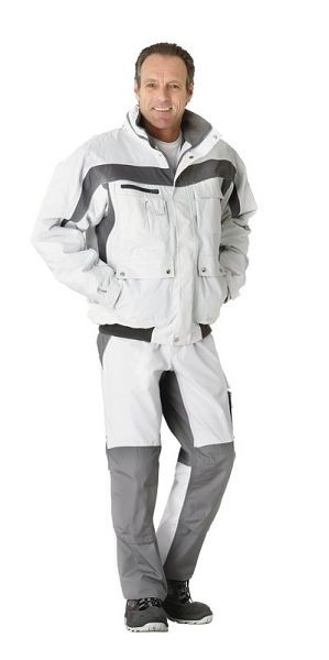 Blouson d'hiver Planam Plaline, blanc pur/zinc, taille L, 2593052