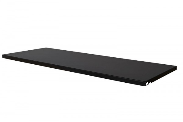 Système d'éléments ÉTAGÈRE EN ACIER, 800X200 mm, NOIR MAT, 10700-00007