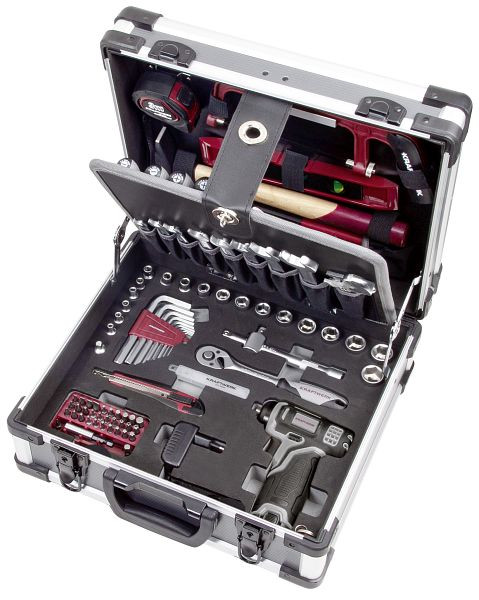Mallette à outils Kraftwerk B152, 103 pièces, avec tournevis sans fil, 202.152.000