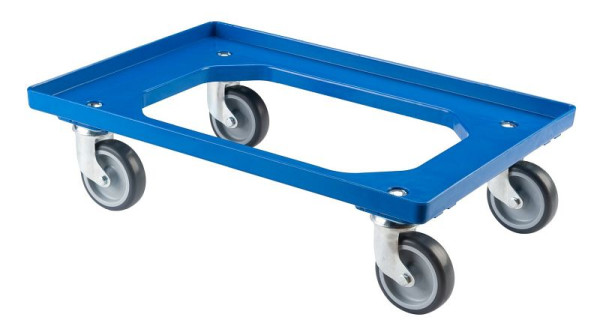 Rouleau de transport BS rollers pour cartons 60x40 cm, bleu, T.-ROLLER.1B