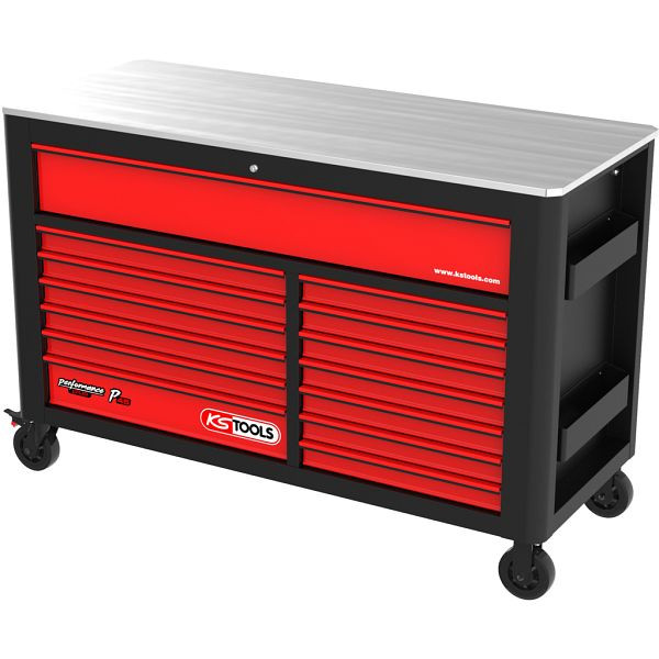 KS Tools PERFORMANCEplus desserte d'atelier P45 avec 14 tiroirs, 873.7014
