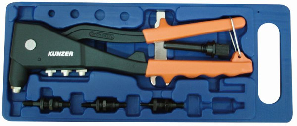 Jeu de pistolets à riveter Kunzer , 6 pièces, 7NZS06
