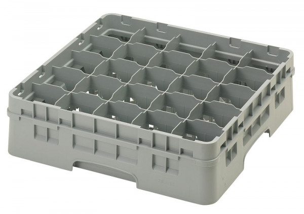 Panier de lavage Cambro 25 compartiments Camrack® 11,4 cm, gris doux, VE: 5 pièces, 25S418151
