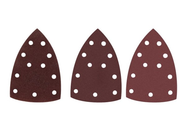 SKIL Jeu de feuilles abrasives velcro (102x151mm), 5 feuilles abrasives velcro (grain 60, 120, 180), 2610393759