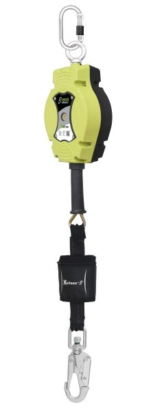 Dispositif de sécurité en hauteur Funcke HSG type HX-S (bord testé / câble en acier) longueur : 10 m, 60020245