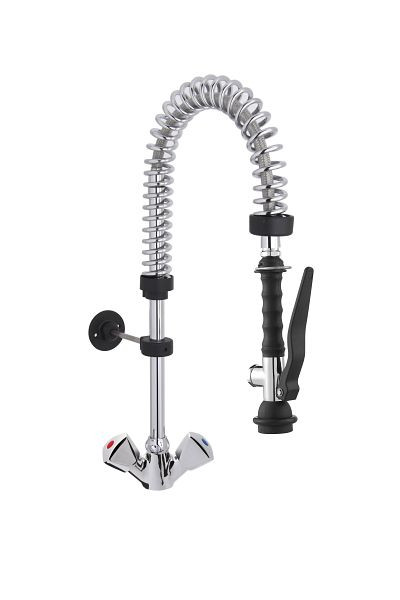 Douche de pré-rinçage monotrou Saro noire MEGGY, 457-1075