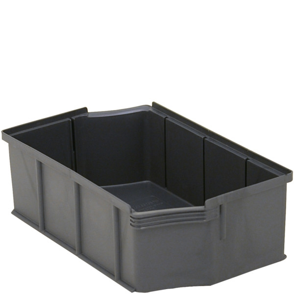 Boîte d'insertion BITO EK25169 KLT noir, 16 pièces, 20004
