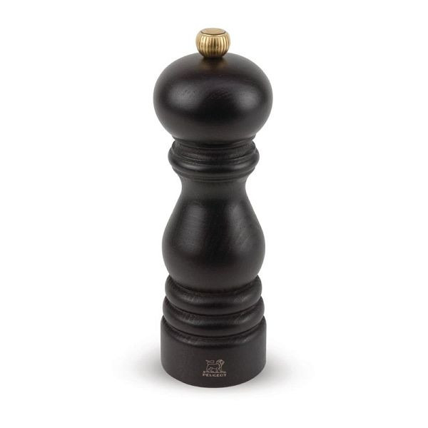 Moulin à poivre Peugeot bois foncé 18cm, P026