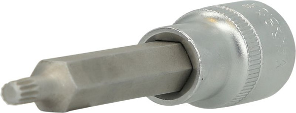 Brilliant Tools Douille multi-dents 1/2", 100 mm de long, M5, BT022940