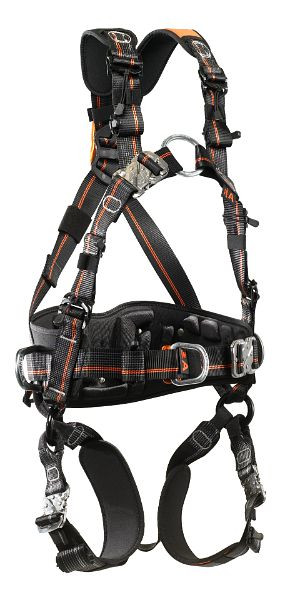 Skylotec Girth IGNITE PROTON WIND STEEL Maximum 140 kg, avec anti-escalade et oeillet de poitrine, acier, taille: M-XXL, G-1132-WS-ST-M/XXL