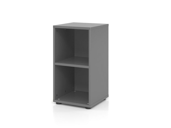 Étagère étroite Hammerbacher 924RE, 2 OH, corps : graphite, 40 x 40 x 74,6 cm (LxPxH), V924RE/G