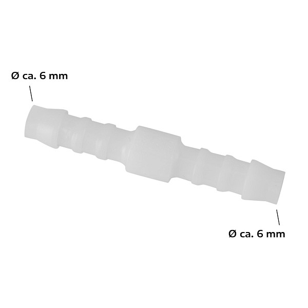 Raccord de tuyau Stahlmaxx, 6 mm, XXL-116523