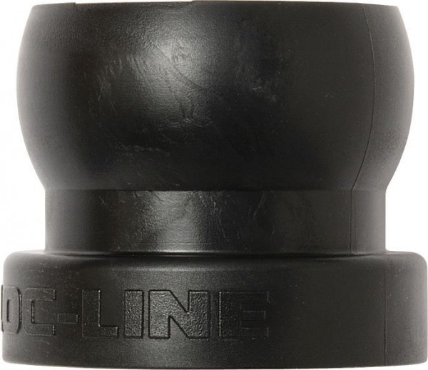 Loc-Line Befestigungsfuß mit Schraubenbohrung 3/4", schwarz, VE: 20 Stück, L69563S
