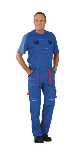 Salopette Planam Basalt, bleu bleuet/rouge, taille 24, 2831024